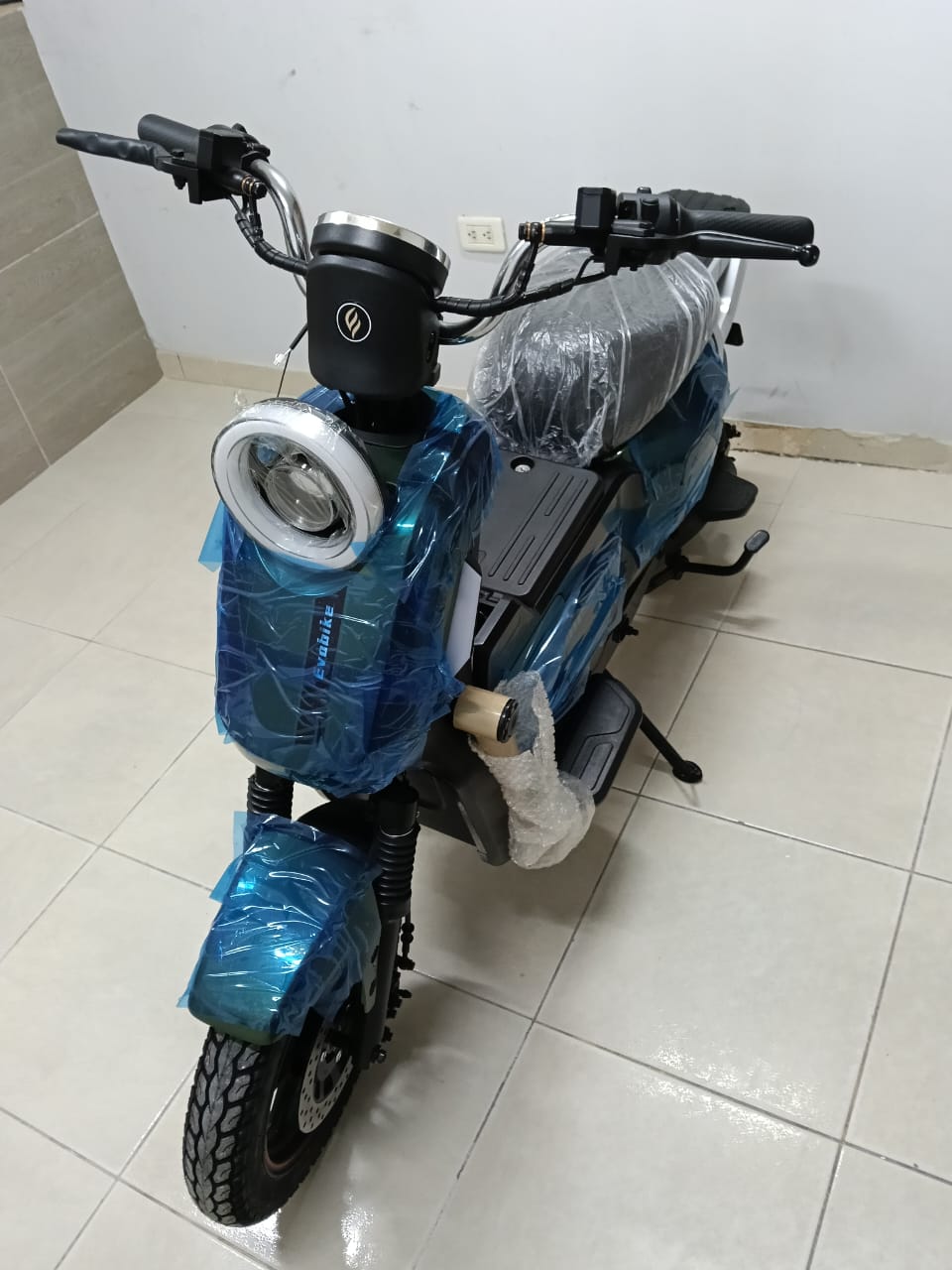 EVOBIKE ZEUS - Vista completa mostrando diseño para carga pesada
