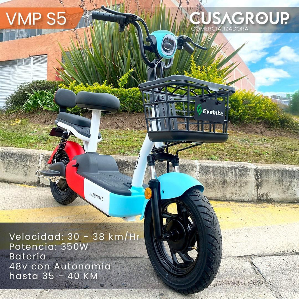 EVOBIKE WMPS 5 - Bicicleta eléctrica ultraligera 34kg vista lateral

