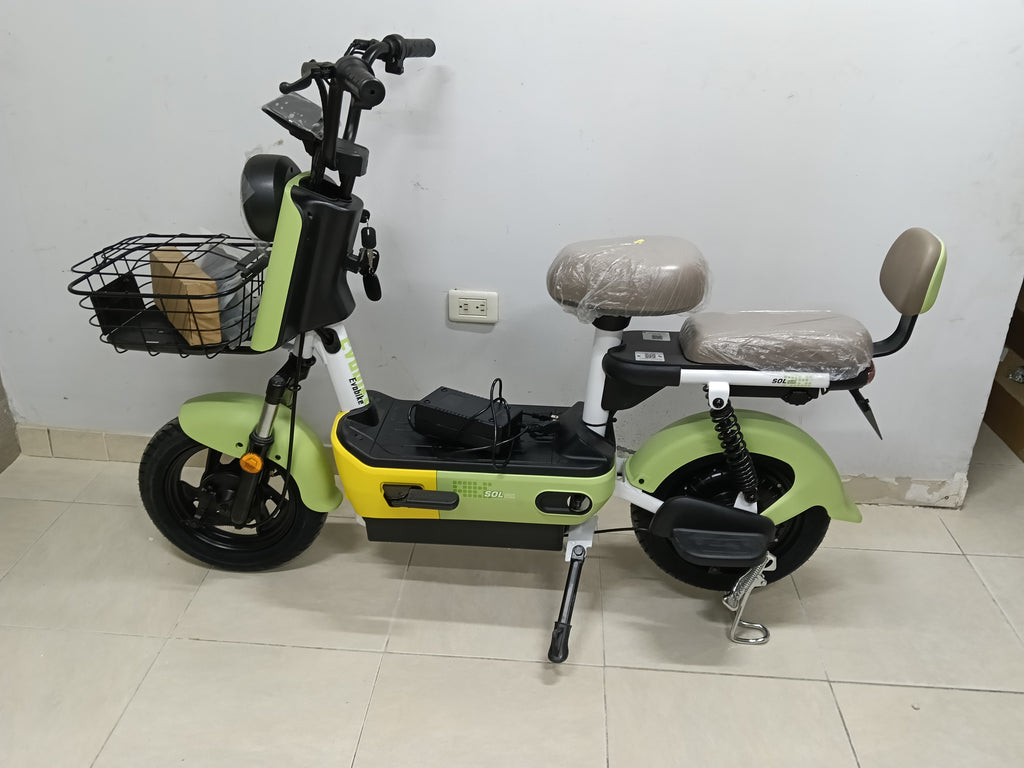 EVOBIKE SOL PRO - Vista completa mostrando diseño urbano
