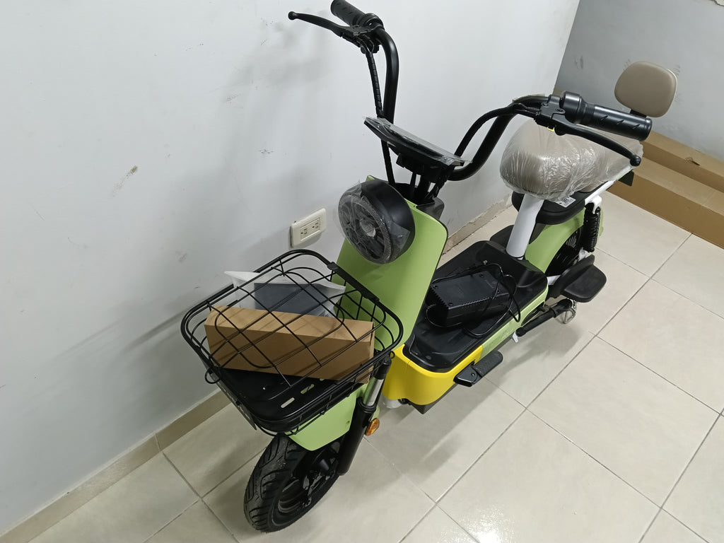 EVOBIKE SOL PRO - Detalle de batería extraíble 48V
