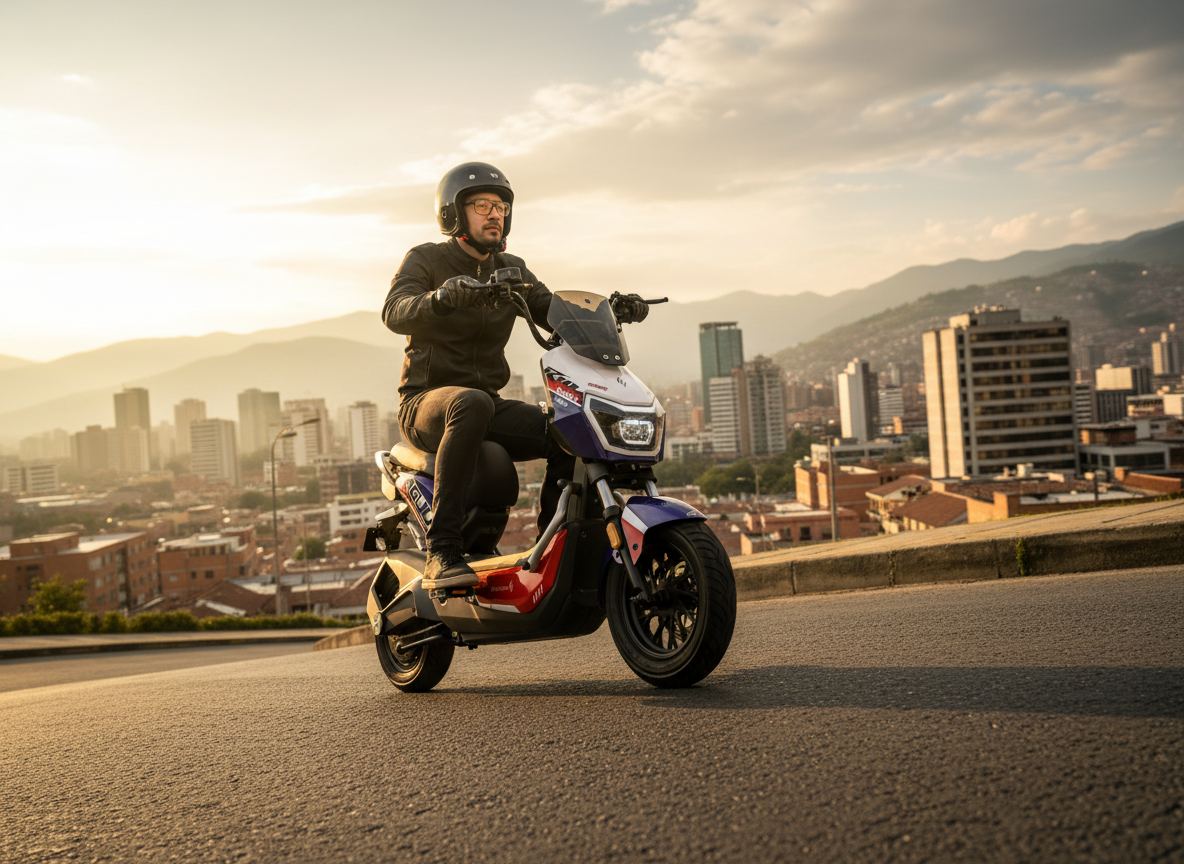 EVOBIKE ÁGUILA PRO - Acción Subiendo Pendiente