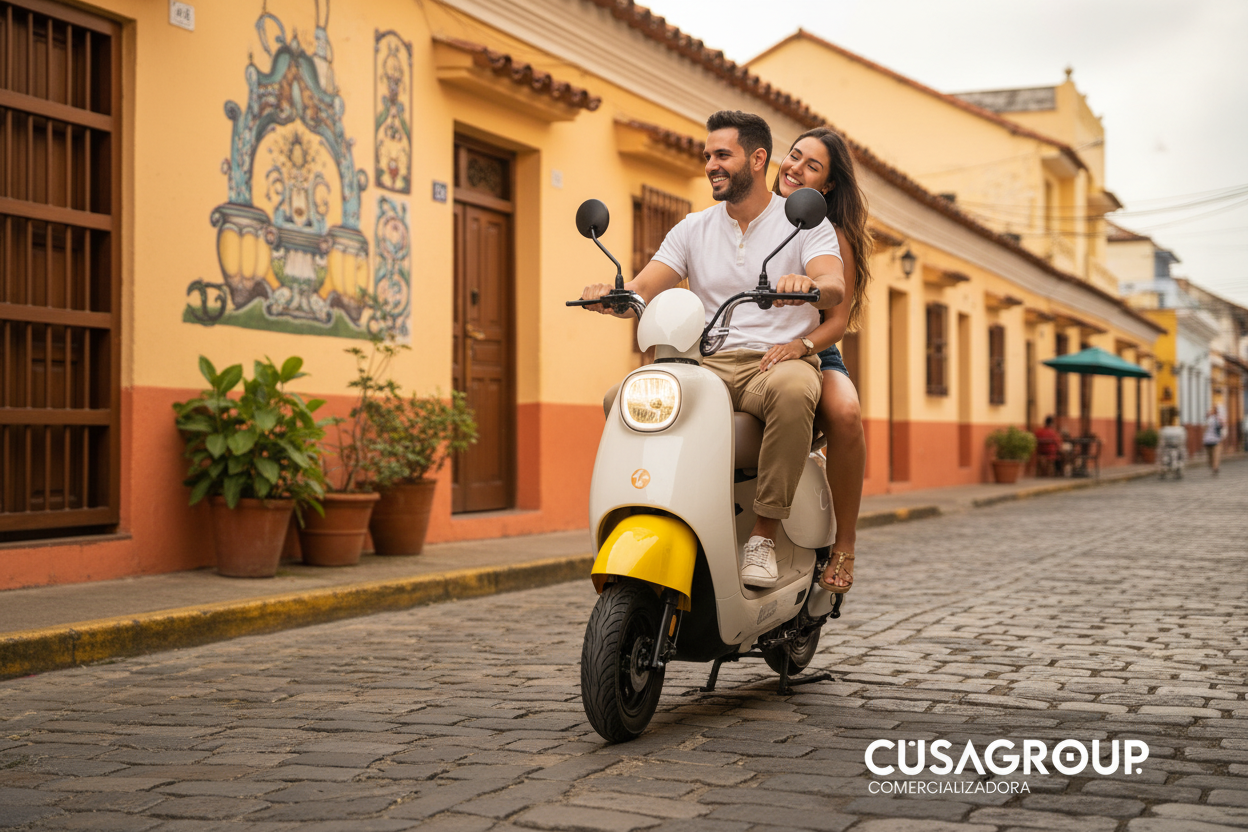 MOPED - Pareja en la Ciudad