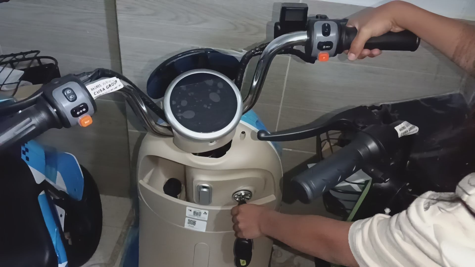 EVOBIKE MOPED VINTAGE Retro | Bicicleta Eléctrica Estilo Clásico | Bogotá Colombia